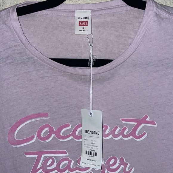 RE/DONE X HANES
Graphic Print Crew Neck T-Shirt - Picture 5 of 5